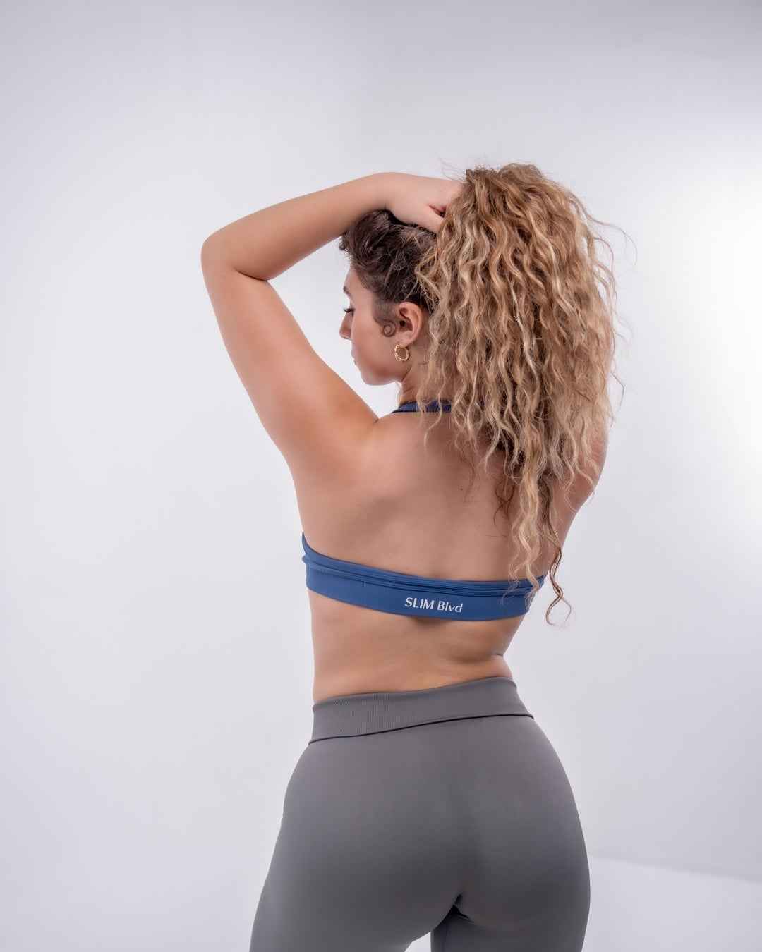 Open-Back Halter Bra