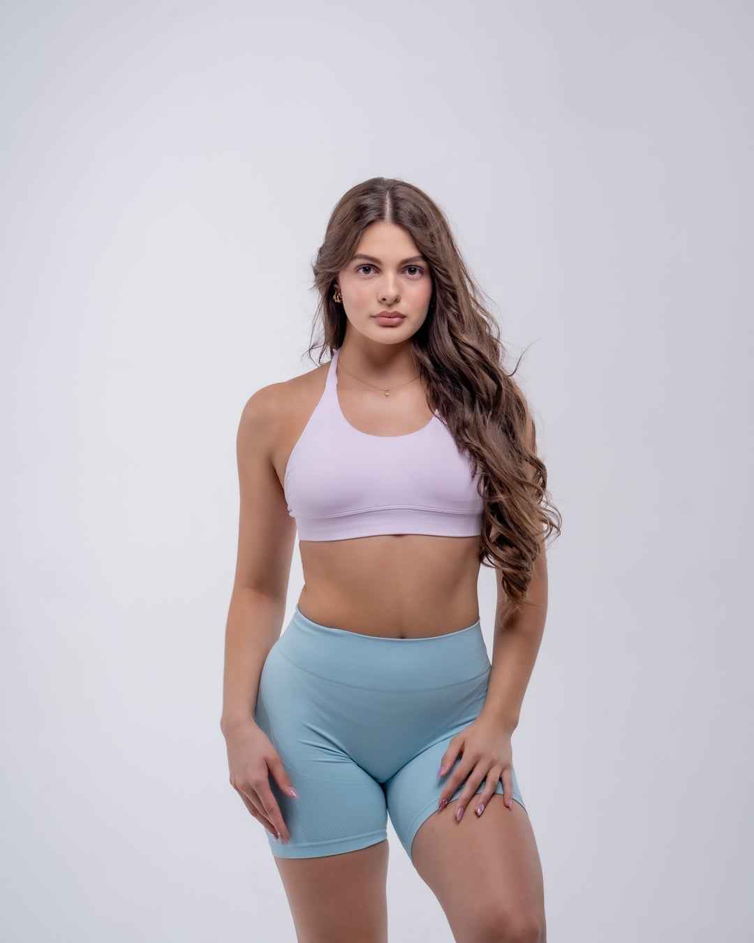 Open-Back Halter Bra