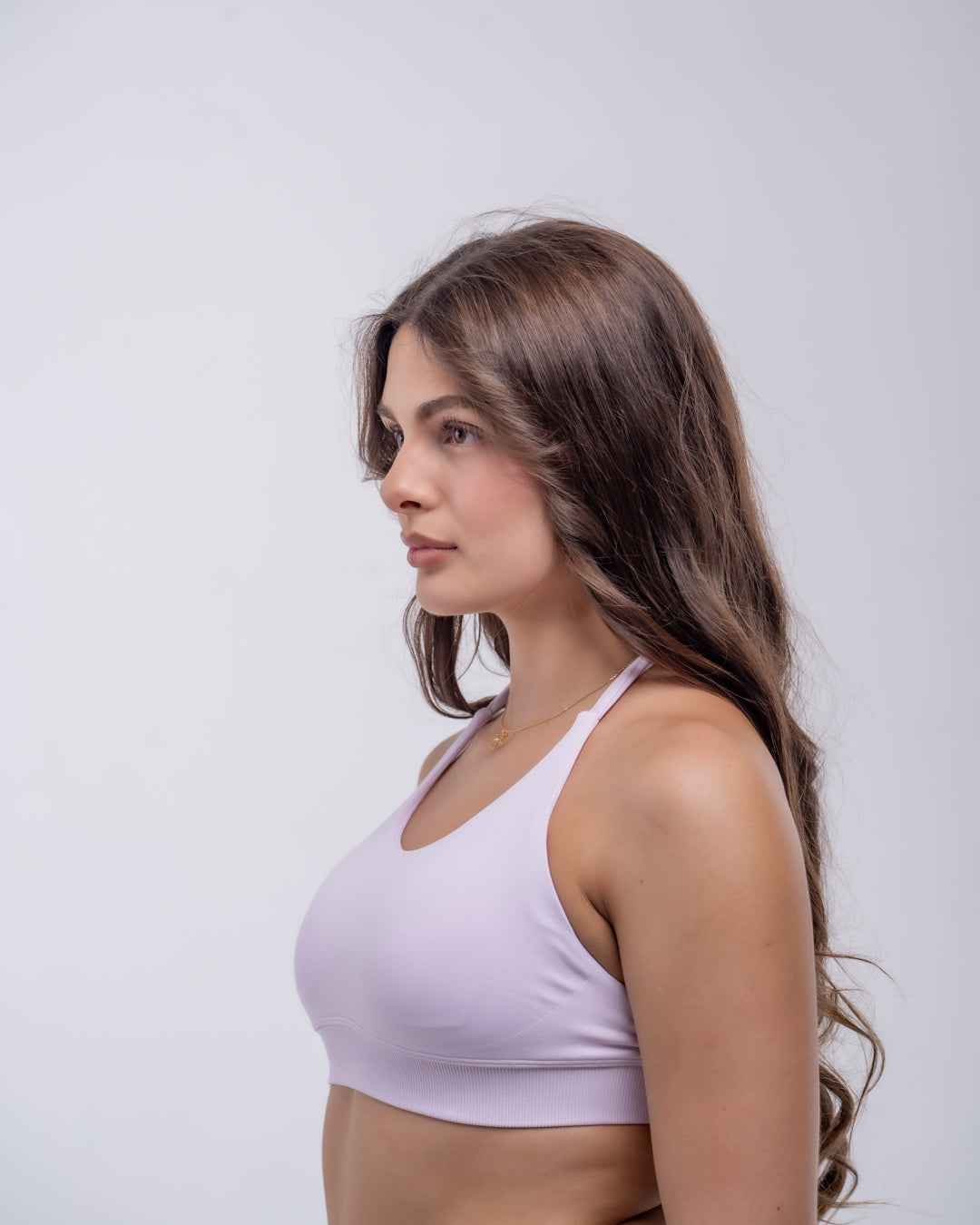 Open-Back Halter Bra