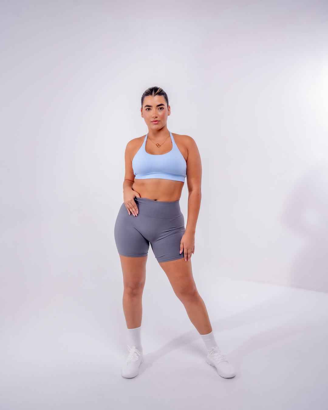 Open-Back Halter Bra
