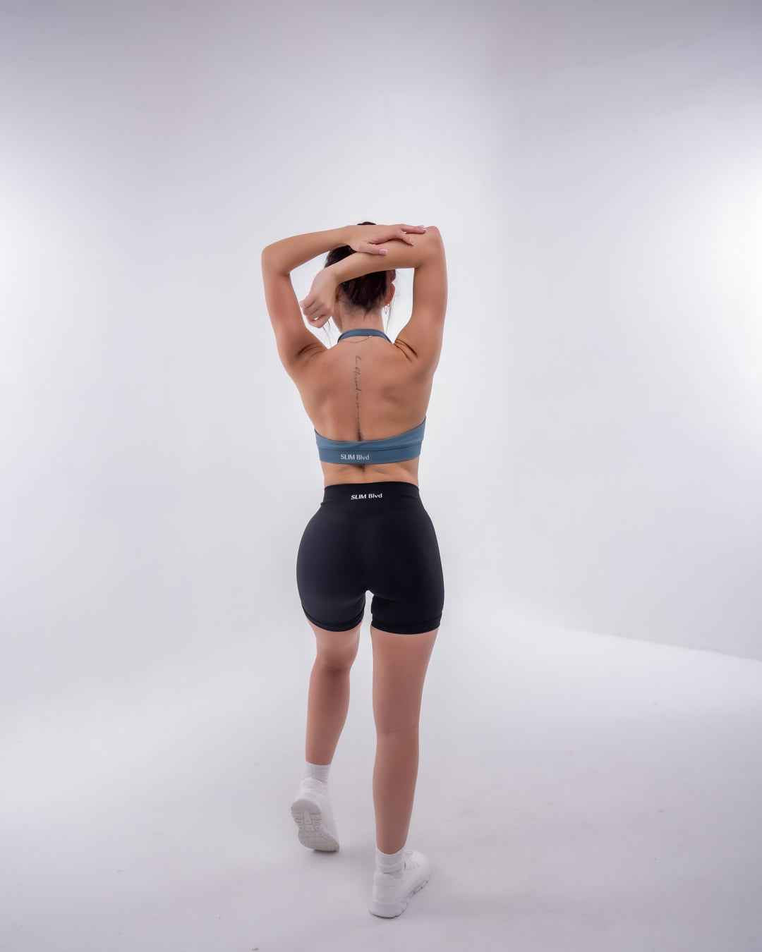 Open-Back Halter Bra