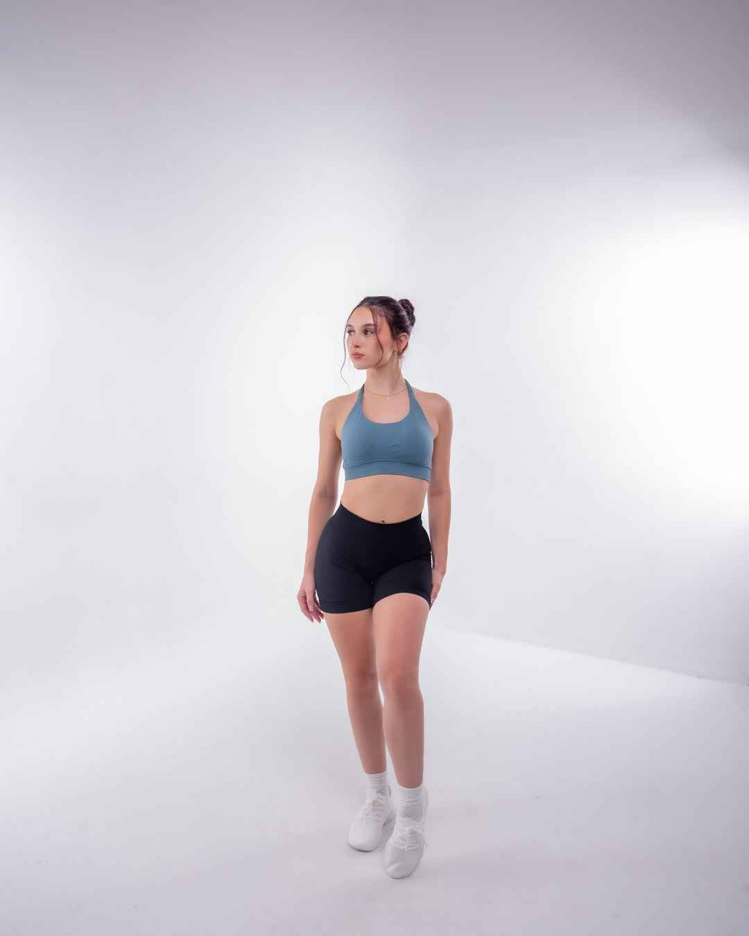Open-Back Halter Bra