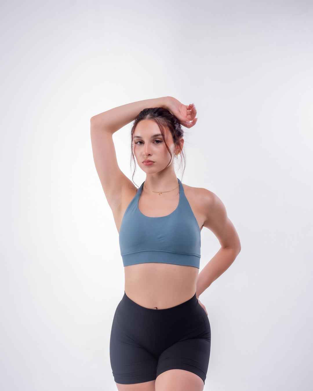 Open-Back Halter Bra