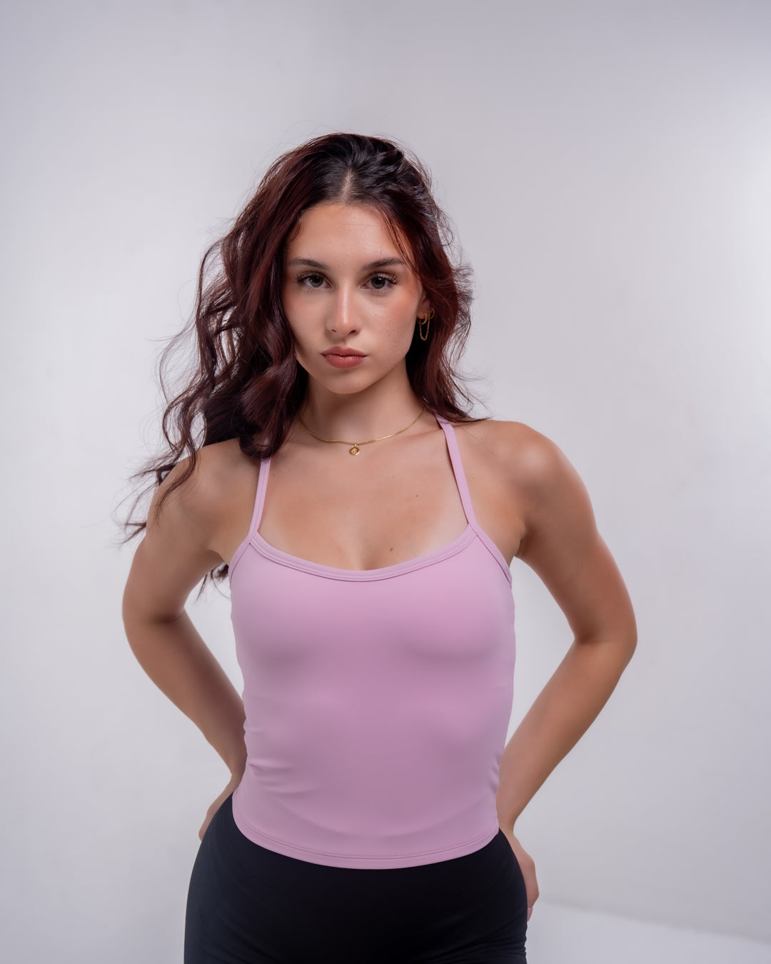 キャミソール SLANT STRAP CAMI TOPS X-tra Strappy Cami Tank Criss Cross Front Top Sleeveless Cotton